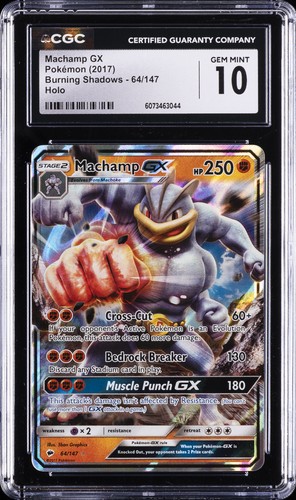 Machamp-GX graded CGC 10 for sale on eBay