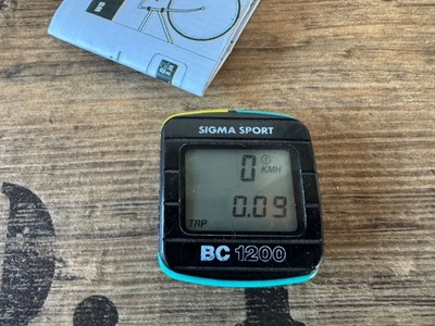    NOS Rarität geprüft + getestet Sigma Sport BC 1200 Fahrradcomputer aus