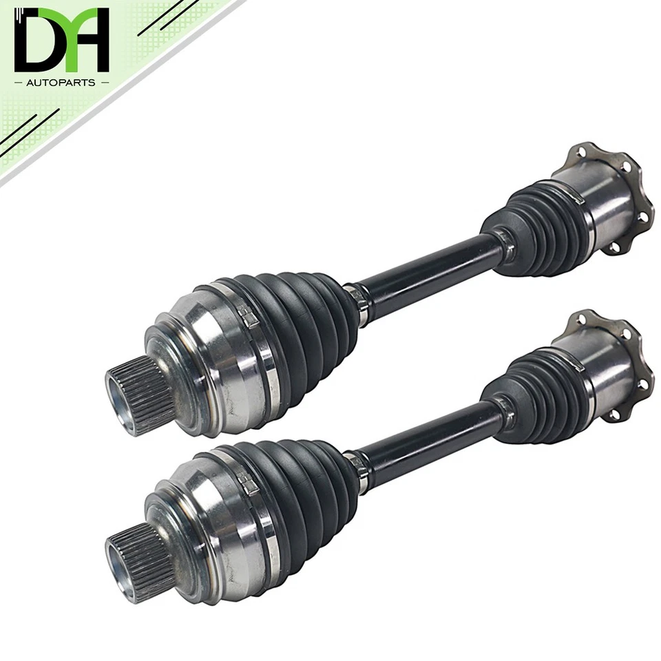 Pair Front Left Right CV Axle Shaft Assembly For Audi S8 Plus 4.0L 2016-2018 Foto 3 de 4