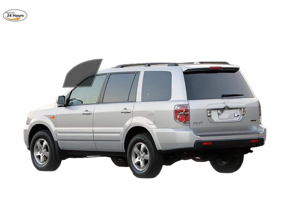 Kit de película de tinte de ventana de 2 capas precortada personalizada computarizada para Honda Pilot 2003-2008 Foto 2 de 4