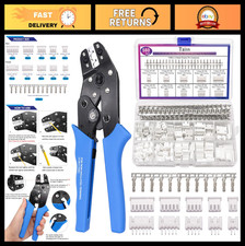 560PCS JST-XH Connector Kit 2/3/4/5/6 Pin Housing, Male  Female Adapter, Crimpe