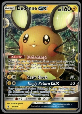 Dedenne GX - 2019 (Henry Brand) 57/214 World Championship Decks