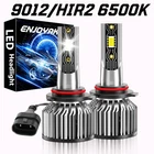 For Ford Edge 2011-2014 10000K 2pc 9012 LED Headlight High/Low Beam Bulbs Kit