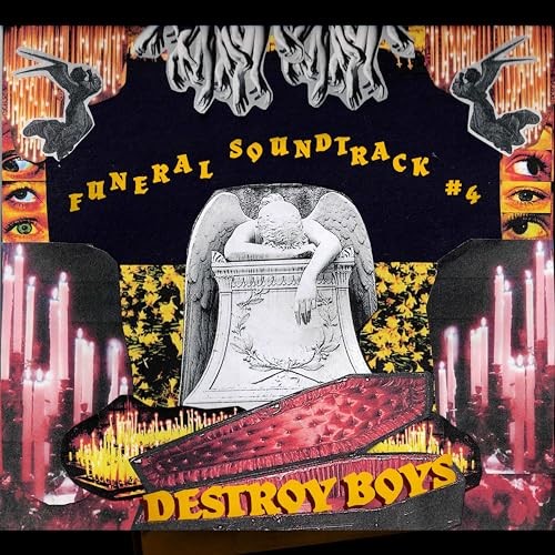 Destroy Boys - Funeral Soundtrack 4 Transparent RED Vinyl - Vinyl Re - J123Z-image