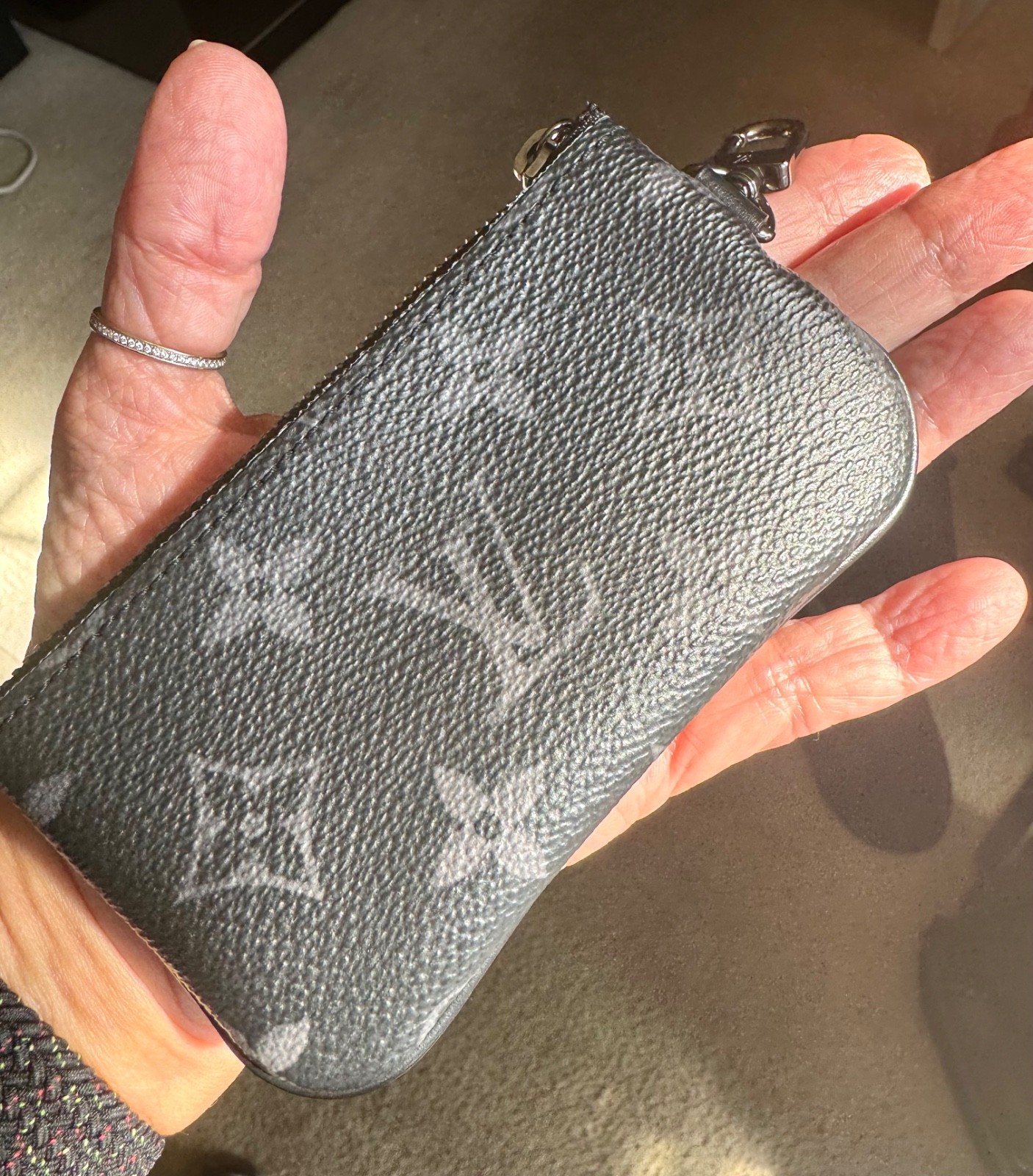 Authentic Louis Vuitton Monogram Eclipse Reverse … - image 2