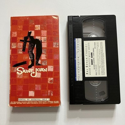 Saint Joan VHS 1957 Drama Hal Roach Studios Jean Seberg