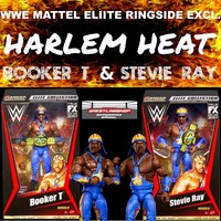 Wwe Mattel Elite Ringside Exclusive Harlem Heat Wrestling Figure Serie 8 Wcw Nwo