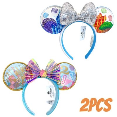 Disney~Minnie WDW Park Icons Ears+Art Of Animation Nemo,Ariel,Cars,Simba Ears