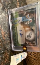 2025 Panini Impeccable - Rookie Landscape Elic Ayomanor #RLA-EAR /99 (AU, RC)