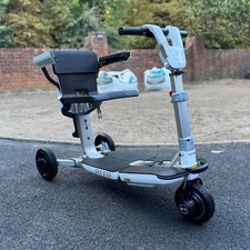 Movinglife ATTO Lightweight Folding Mobility Scooter w/ Armrests, FREE DELIVERY
