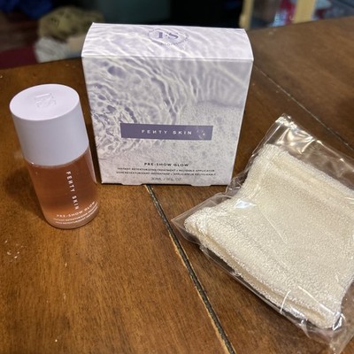 FENTY SKIN PRE-SHOW GLOW Instant Retexturizing 10% AHA Treatment Kit New NIB