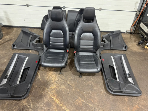 Lederausstattung Sitze Mercedes W207 C207 E-Coupé schwarz