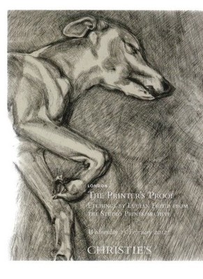 Lucian Freud. The Printer's Proof. Etchings by Lucian Freud. From the Studio Pri