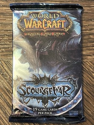 WoW Scourgewar Icecrown Booster Pack 2010 World Of Warcraft TCG