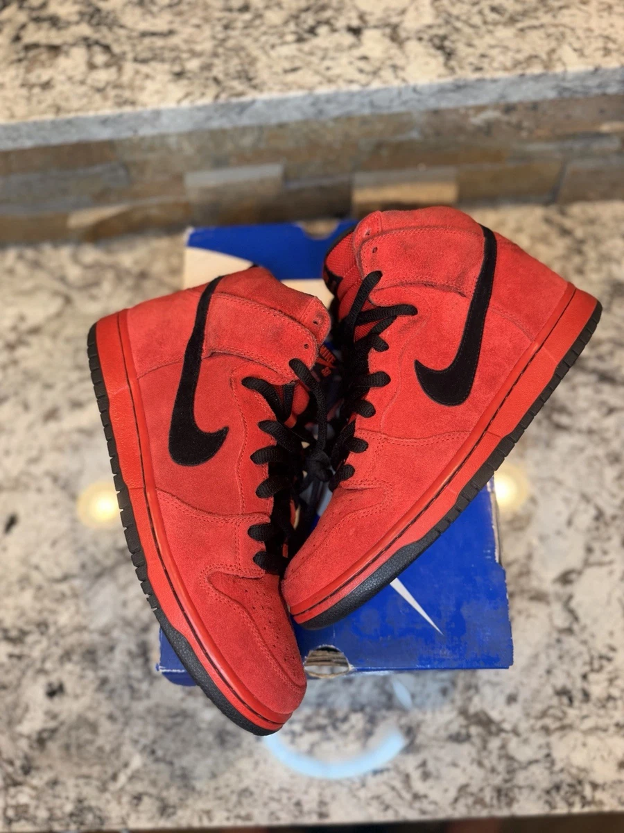 Nike Dunk Pro SB High Sport Red for Sale | Authenticity Guaranteed