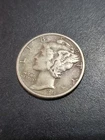 1944 10C Mercury Dime F 90% Silver