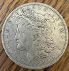 1884 Morgan Silver Dollar New Orleans