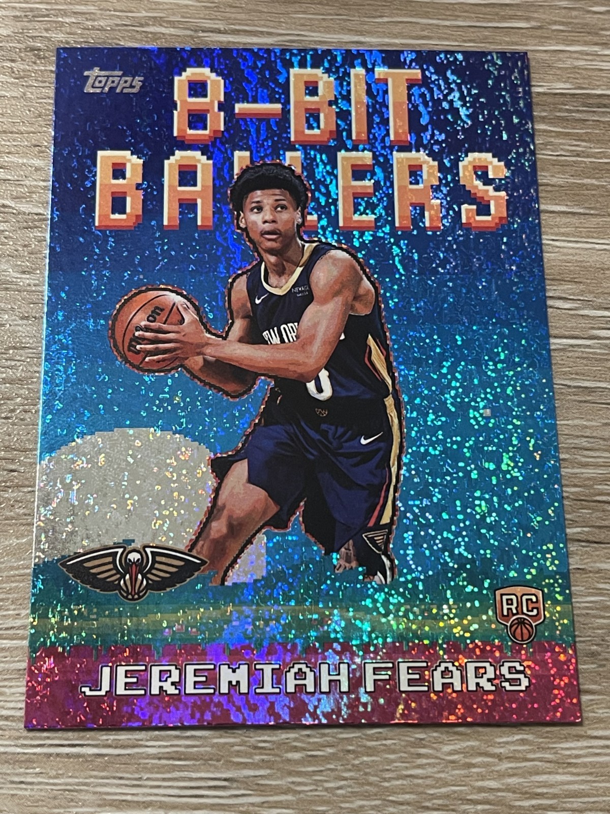 2025-26 Topps Basketball - 8-Bit Ballers Holo Foil Jeremiah Fears RC #8B-37