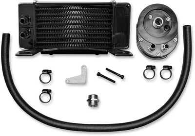 Jagg Oil Coolers - 750-2300-0323 Cooler Kit Low Mount Touring Electra Glide Stan - Image 1 of 2
