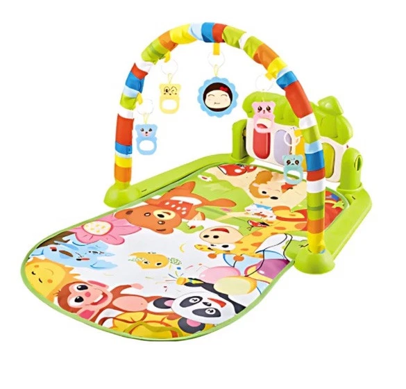Baby Play Gym And Activity Mat With Toys And Music Tummy Time Play