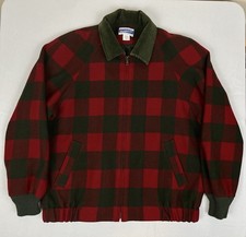 VTG Pendleton Knockabout 100 Virgin Wool Zip Up Jacket Made In USA Men s Size M