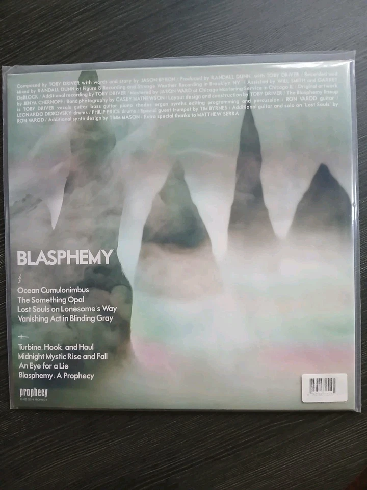 Kayodot Blasphemy 2019 Prophecy #PRO252LP LtdEd/300 180G Green Vinyl Autographed - Image 4 of 4