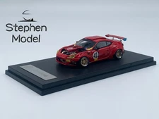 DCM 1:64 Toyota 86 Ferrari 458 engine 4586GT racing car original alloy car model