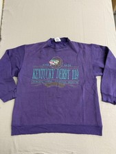 Thrashed Vintage Kentucky Derby Crewneck 1993 Crewneck -L