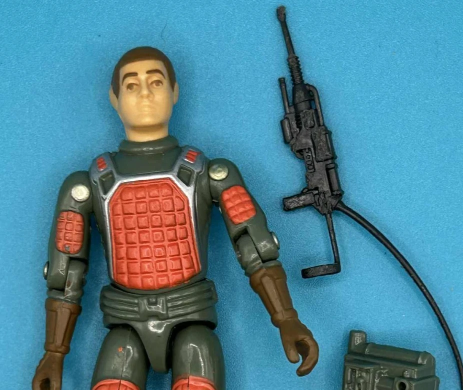 De colección GI Joe - 1982 FLASH brazo recto - 100% completo - Hasbro Foto 2 de 3