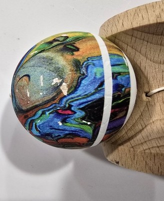 Sweets Kendama - Tie - Dye Kendama-good has some dings 