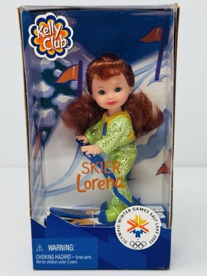 Vintage 2001 Kelly Club Olympic Winter Games Salt Lake Skier Lorena New Barbie