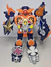 Power Rangers Super Ninja Steel Blaze Megazord Incomplete 