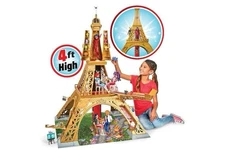 Miraculous Ladybug Paris Eiffel Tower Headquarters Playset 50 Inch Tall - New