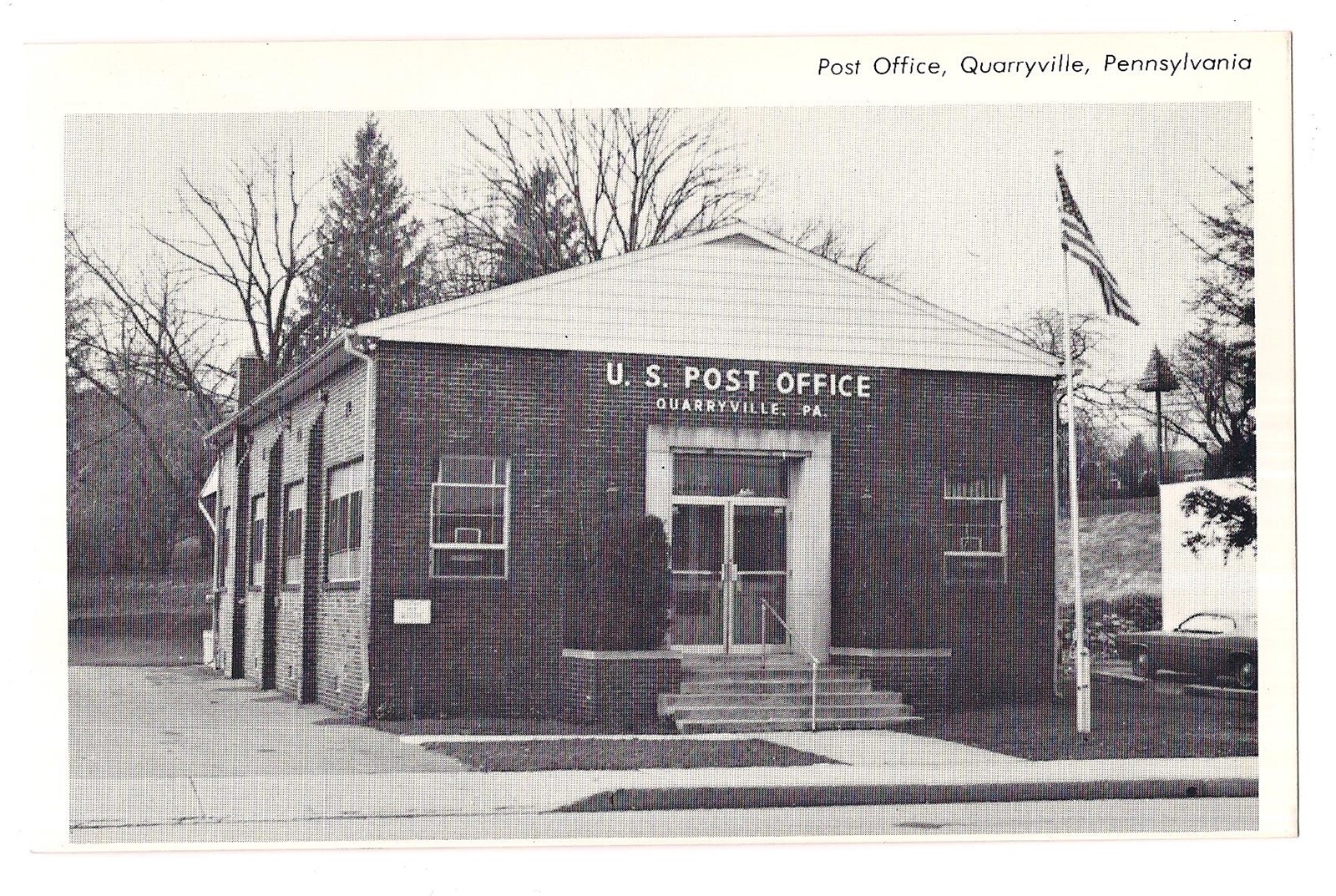 U.S. POST OFFICE Building Quarryville Pennsylvania Lancaster PA