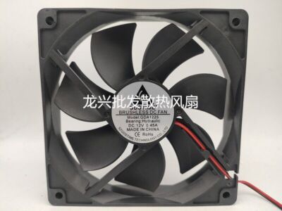 1 PCS  GDSTIME   Mode：GDA1225 DC12V 0.45A 12025 12CM 2 wire     #WD10*