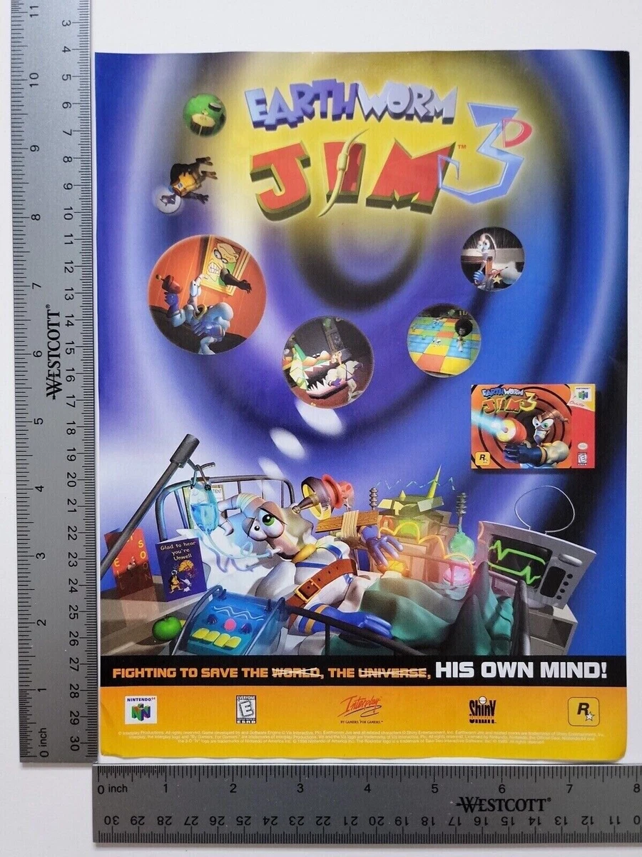 Earthworm jim 2024 nintendo 64