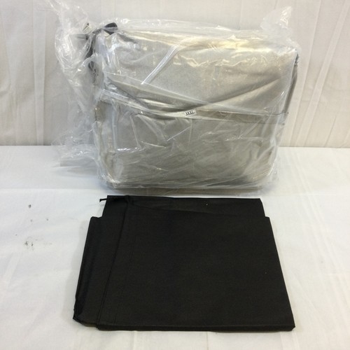 Kayme B09MHR5Y Silver All Weather Waterproof Car Cover With Lock And