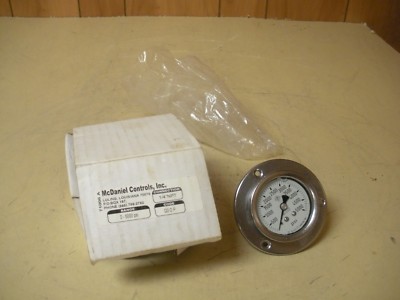 McDaniel Control 1/4'' NPT 0-5000 PSI Gauge