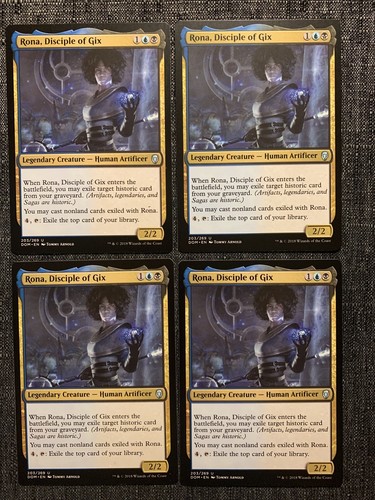 4x Rona, Disciple of Gix | NM | Dominaria | MTG Magic The Gathering | eBay