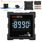 Magnetic Digital Protractor Gauge Level Box Angle Finder Inclinometer Meter LCD