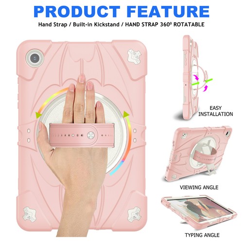 For Samsung Galaxy Tab A9 Plus/A7 Lite/A8 Rotating Shockproof Carry Tablet Case - Picture 33 of 43