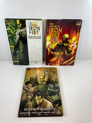 Immortal Iron Fist Hardcover Vol 2 4 5 Seven Capital Cities Mortal Escape From