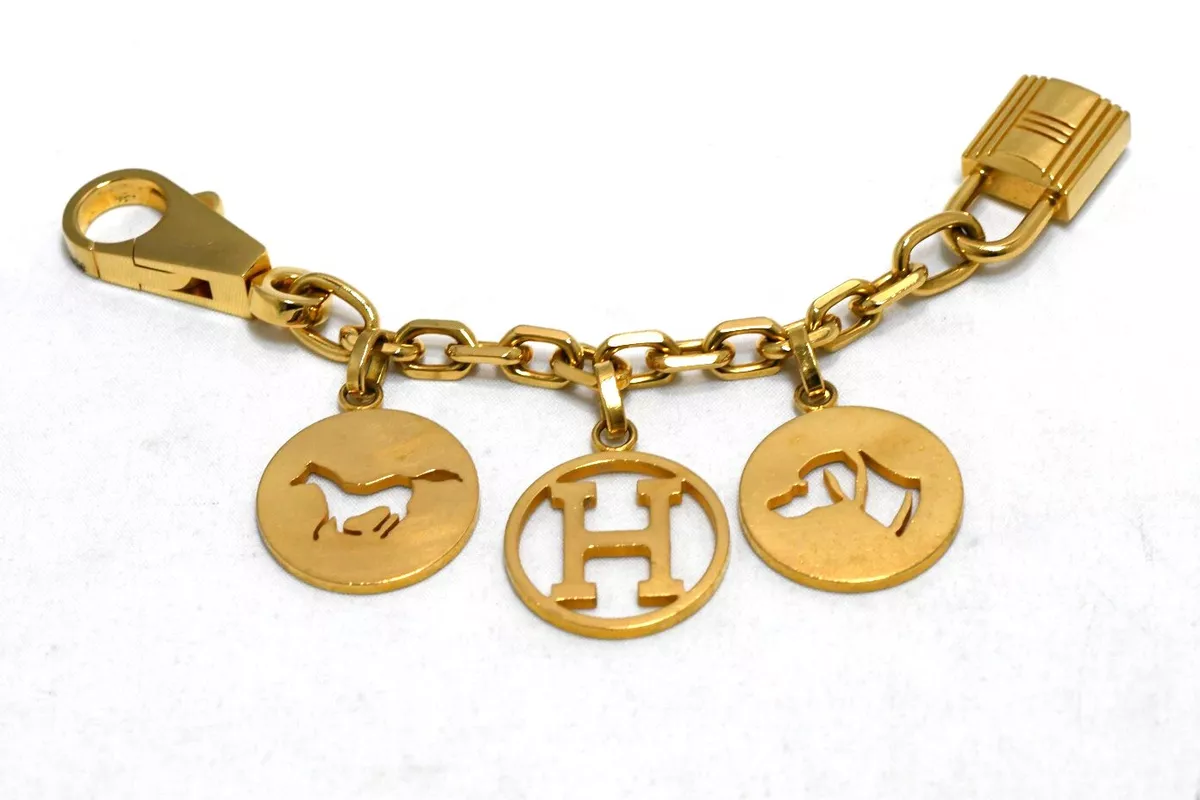 pre-owned H Cadena bag charm