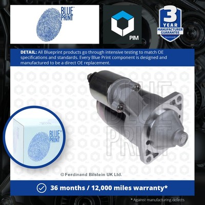 Starter Motor fits SUZUKI VITARA 1.6 88 to 99 Blue Print 31100A83010 31100A83031