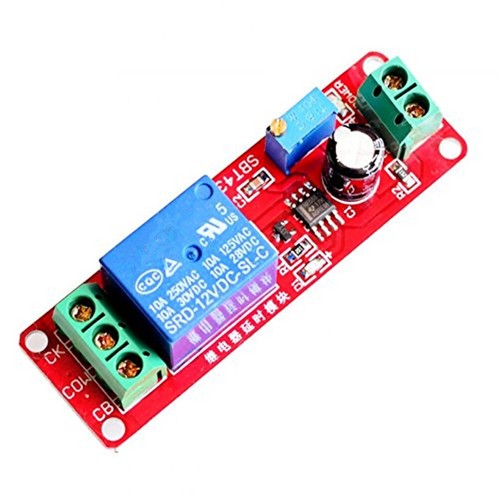 NE555 DC 5V / 12V Delay Relay Timer Switch Adjustable Module 0-10 Second - Bild 23 von 34