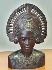 Indonesische Büste Frau Vintage Antik Balenese