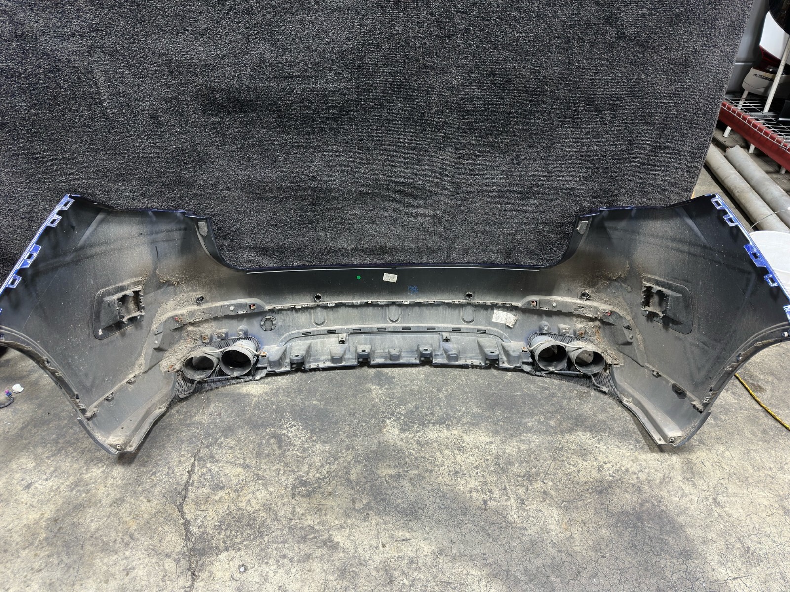 2017 Maserati Levante Rear Bumper Assembly Blue Emozione