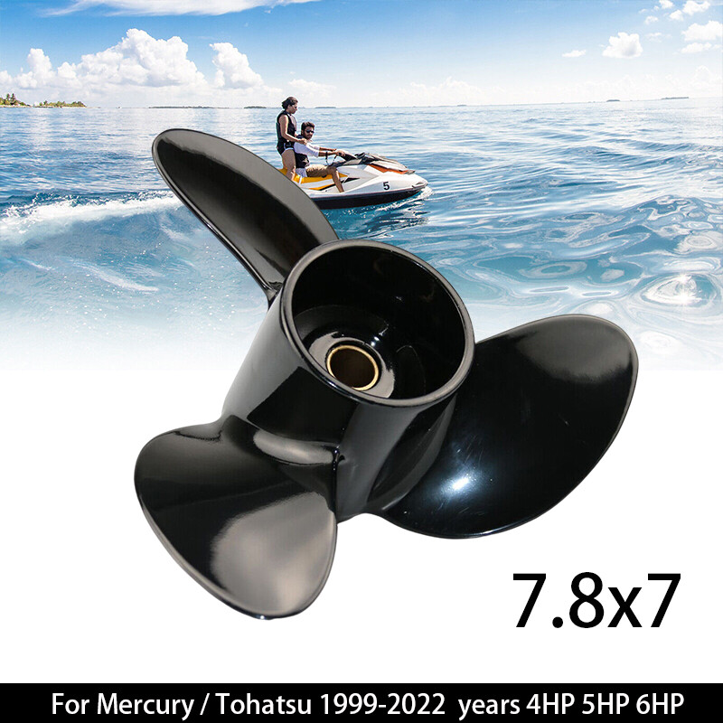 Boat Propeller 7.8x7 For Mercury/Tohatsu/Nissan Outboard Motor 4 5
