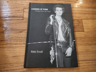 洋書 LEGENDS OF PUNK: Photos from the Vault Rikki Ercoli SIGNED Legends of Punk Photos From Vault Sex Pistols