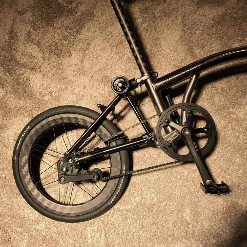 Extended Seatpost Carbon 12K Pattern 600mm for Brompton H H